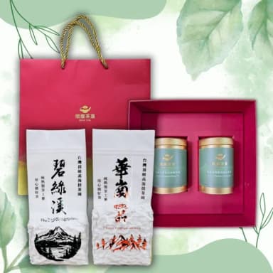 【順韻茶葉】高冷茶香禮盒75g*2罐(將情意透過好茶贈送)