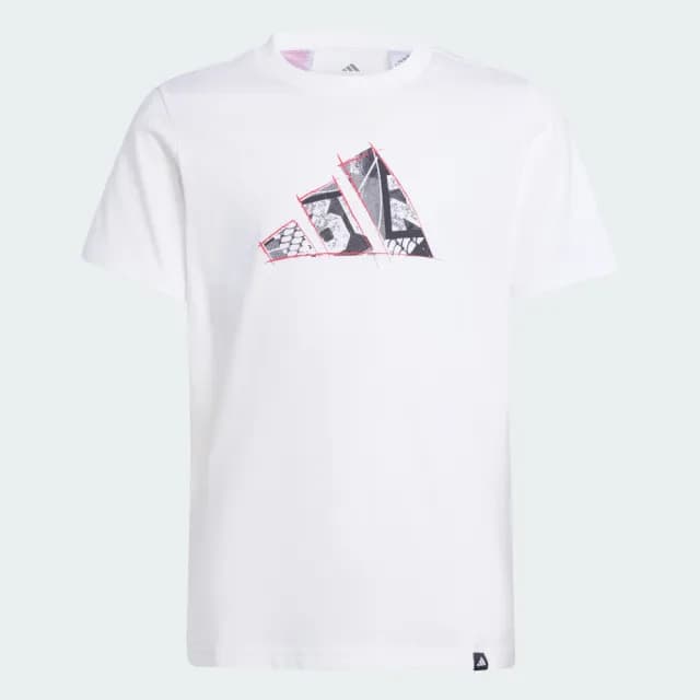 【adidas 愛迪達】短袖上衣 T恤 童裝 JI6672