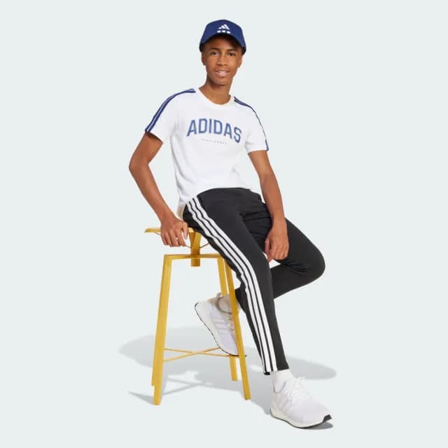 【adidas 愛迪達】CODES 短袖上衣 T恤 童裝 JI6674