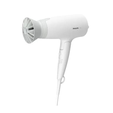 【Philips 飛利浦】官方直營 溫控負離子護髮吹風機-晨露白(BHD378)
