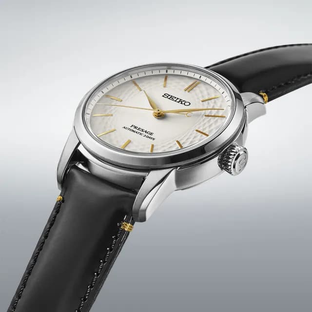【SEIKO 精工】PRESAGE 無釉有田燒工藝 限量 三日鍊 機械腕錶 七夕 情人節 送禮 推薦(SPB497J1/6R51-00C0Z)