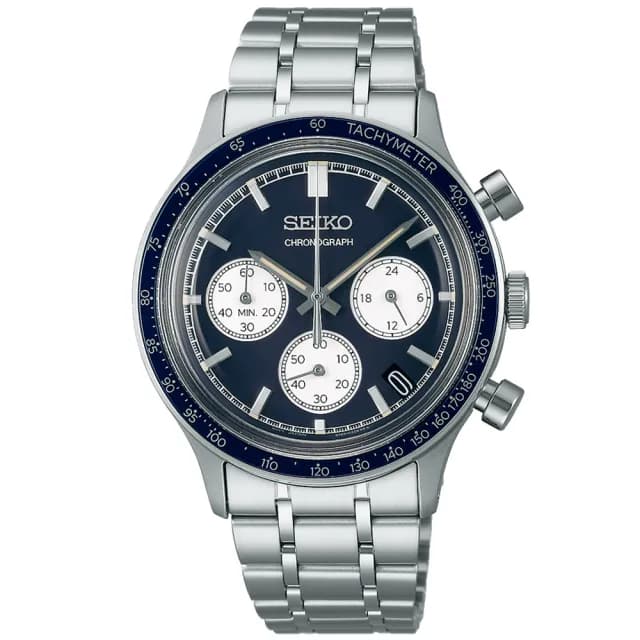 【SEIKO 精工】CS系列 經典計時腕錶 七夕 情人節 禮物 送禮 推薦(SSB477P1/8T63-03P0B)