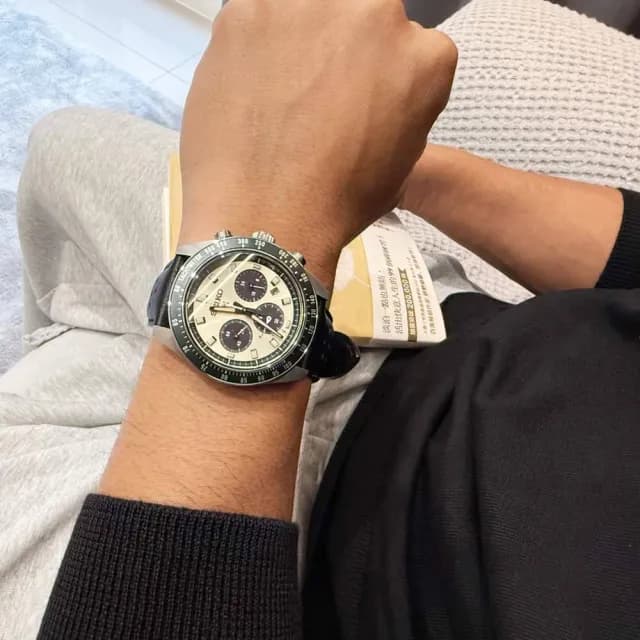 【SEIKO 精工】Prospex Speedtimer 太陽能三眼計時手錶 新年 禮物 推薦(SSC943P1/V192-0AH0F)