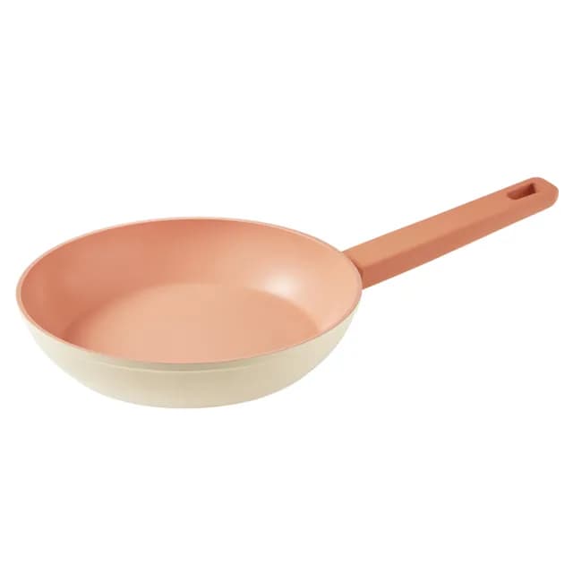 【CorelleBrands 康寧餐具】SNAPWARE Roselle優雅鈦不沾平煎鍋 -24cm