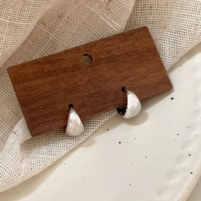 【MoonDy】情人節禮物 飾品 耳環 純銀耳環 女生耳環 耳飾 抗敏感 氣質耳環 耳釘 百搭 穿搭配件 韓系耳環 抗