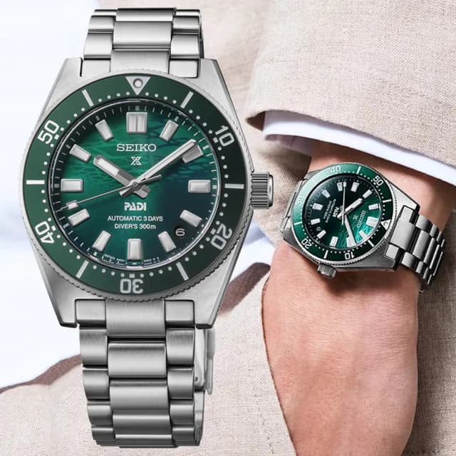 【SEIKO 精工】PROSPEX系列 PADI特別款 潛水機械腕錶 畢業禮物 送禮 推薦(SPB501J1/6R55-00N0G)