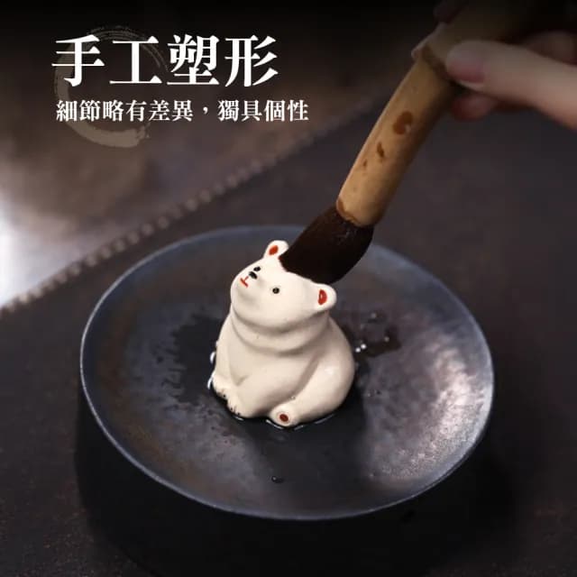 【上手家居】療癒動物茶寵擺件(茶具/桌面擺件/紫砂茶寵)