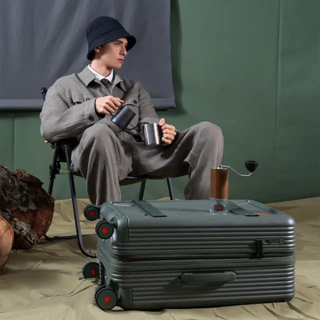 【Samsonite RED】20吋 TOIIS XP 戶外潮流多功能可擴充大容量PC耐衝擊避震輪行李箱/登機箱(多色可選)