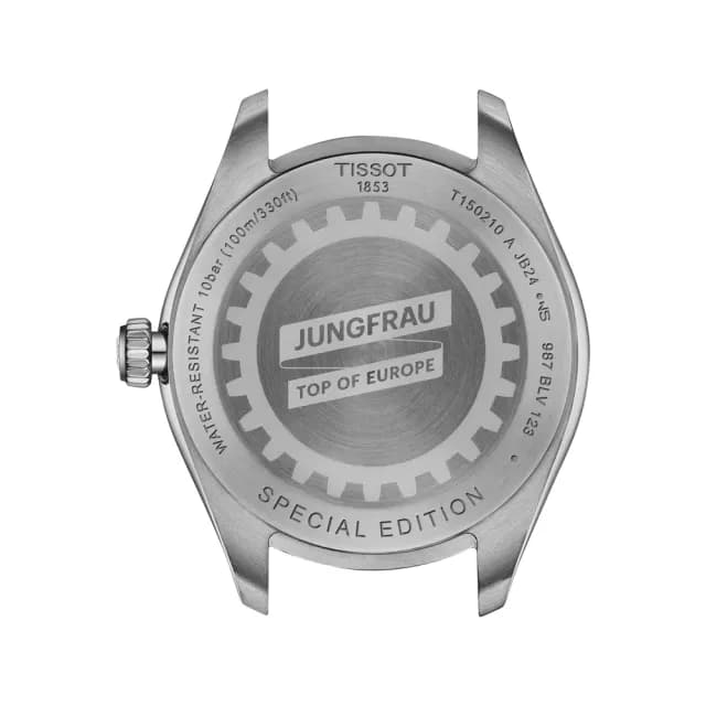 【TISSOT 天梭】PR100系列 少女峰 時尚簡約腕錶 七夕 情人節 禮物 送禮 推薦(T1502101103101)