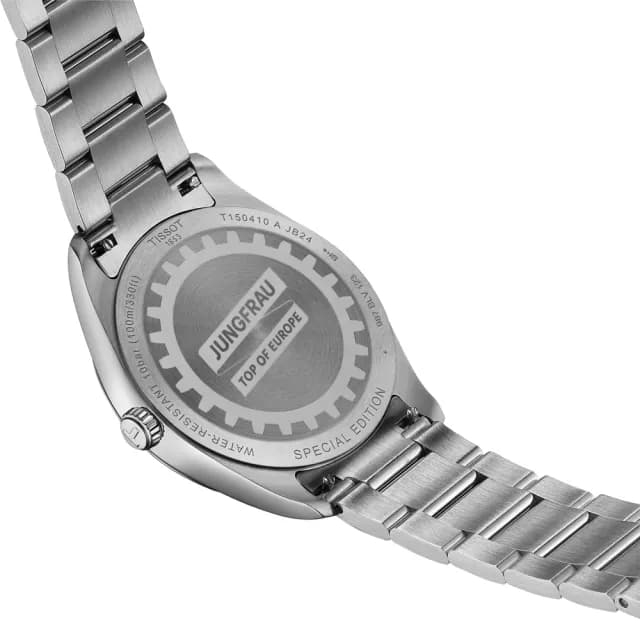 【TISSOT 天梭】PR100系列 少女峰 經典簡約腕錶 七夕 情人節 禮物 送禮 推薦(T1504101103100)