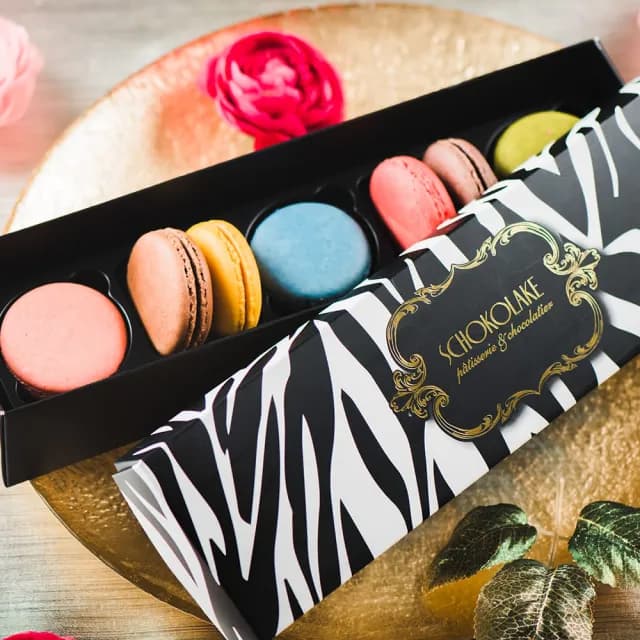 【巧克力雲莊】義式馬卡龍7入禮盒(情人節禮物)