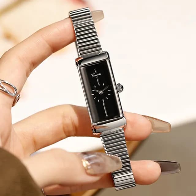 【LEESA】雙11 鋼帶手錶\氣質手錶\韓版手錶\手錶\禮物\石英錶\小錶盤\高級感\時尚百搭\簡約優雅