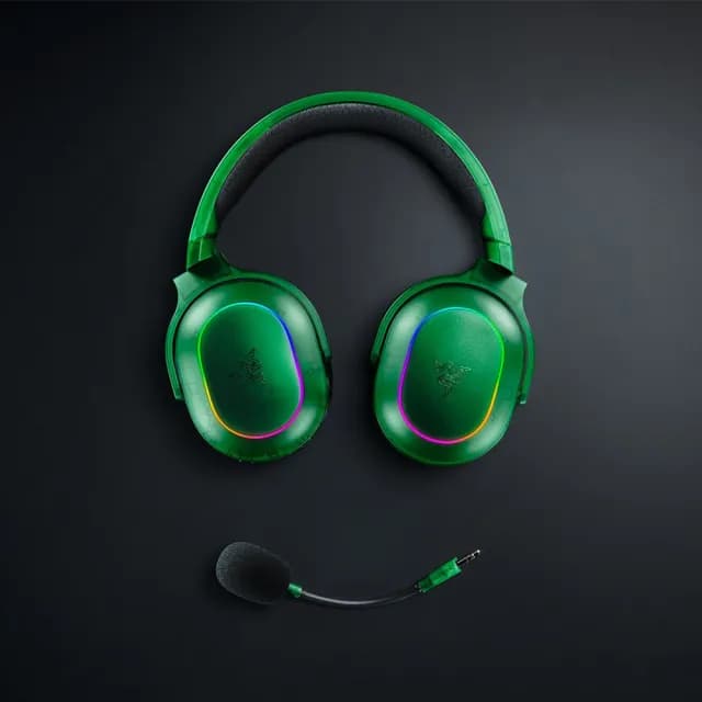 【Razer 雷蛇】Barracuda X Chroma 梭魚無線耳機X 幻彩版(幻影綠)