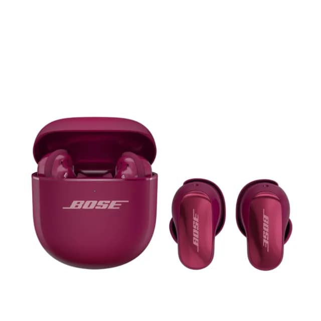 【BOSE】Quiet Comfort Ultra 消噪耳塞 II 絳梅紫(第二代)