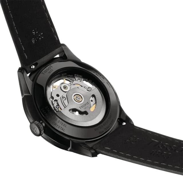 【TISSOT 天梭】杜魯爾 鏤空版80小時動力機械錶-39mm 七夕 情人節禮物(T1398363644100)