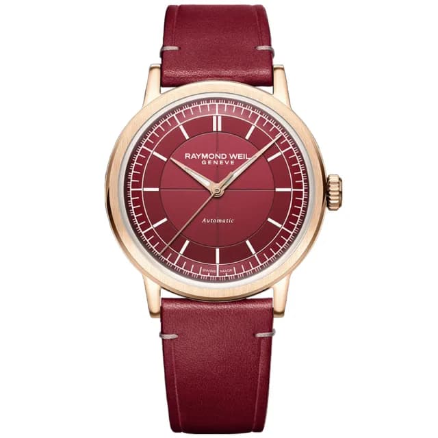 【Raymond Weil 蕾蒙威】Millesime 復古系列 時尚機械腕錶 39.5mm 父親節 禮物 送禮 推薦(2925-PC5-45001)