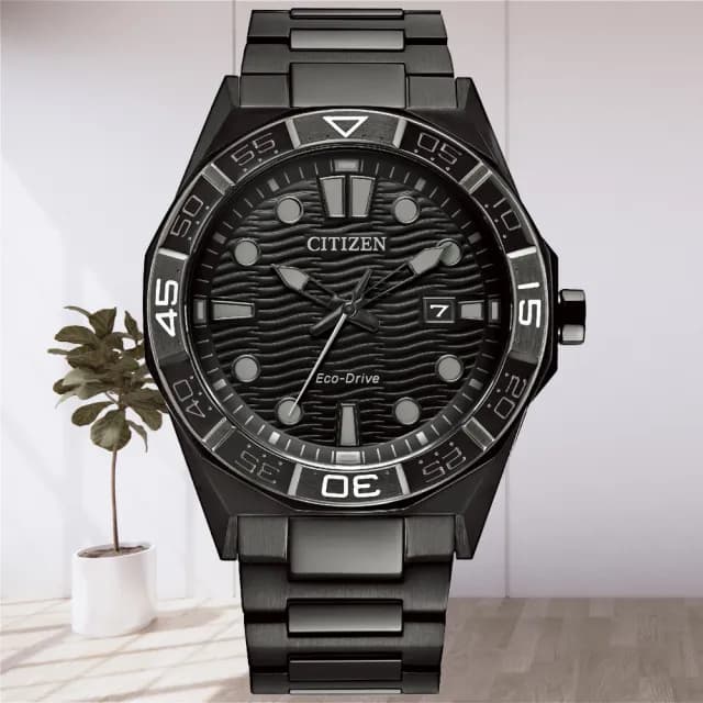 【CITIZEN 星辰】GENTS系列 簡約時尚 光動能腕錶 七夕 情人節 送禮 推薦(AW1855-52E)