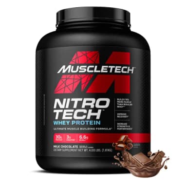 【Muscletech 肌肉科技】乳清蛋白4磅(牛奶巧克力)