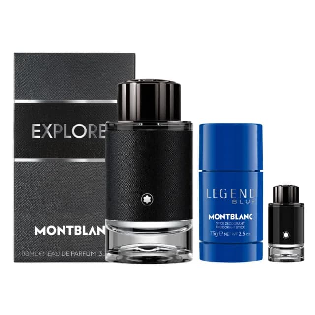 【MONTBLANC 萬寶龍】探尋旅者男性淡香精100ml(贈隨機體香膏75g+小香*1.公司貨)