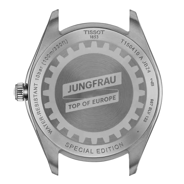 【TISSOT 天梭】PR100 Jungfraujoch 少女峰系列特別款石英手錶-40mm 男錶 畢業 禮物(T1504101104102)