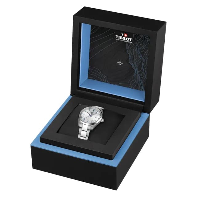 【TISSOT 天梭】PR100 Jungfraujoch 少女峰系列特別款石英手錶-34mm 女錶 畢業 禮物(T1502101103101)