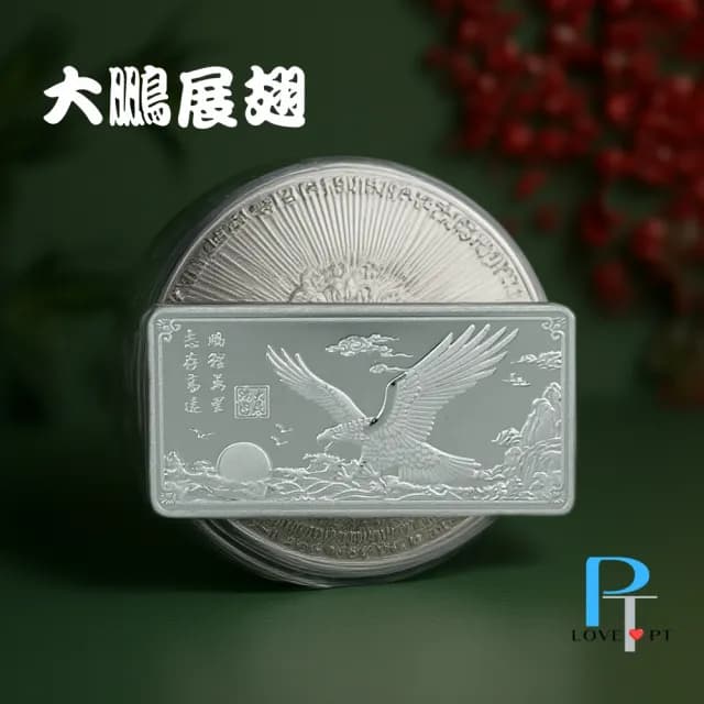 【love pt】鉑金999.5金條 10克 10g 情人節禮物(鉑金999.5金條 10g)