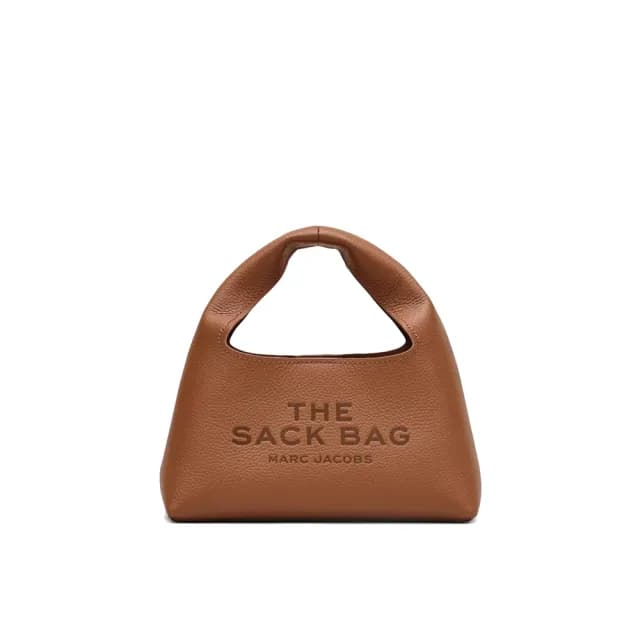 【MARC JACOBS】官方直送 THE SACK 摩洛哥棕小型皮革手袋