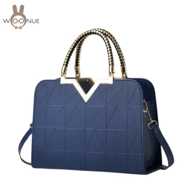【WOONUE】專櫃歐美高質感多功能輕奢雅致手提包側背肩包斜背包(情人貴婦老婆聖誕女兒母親生日節禮物)
