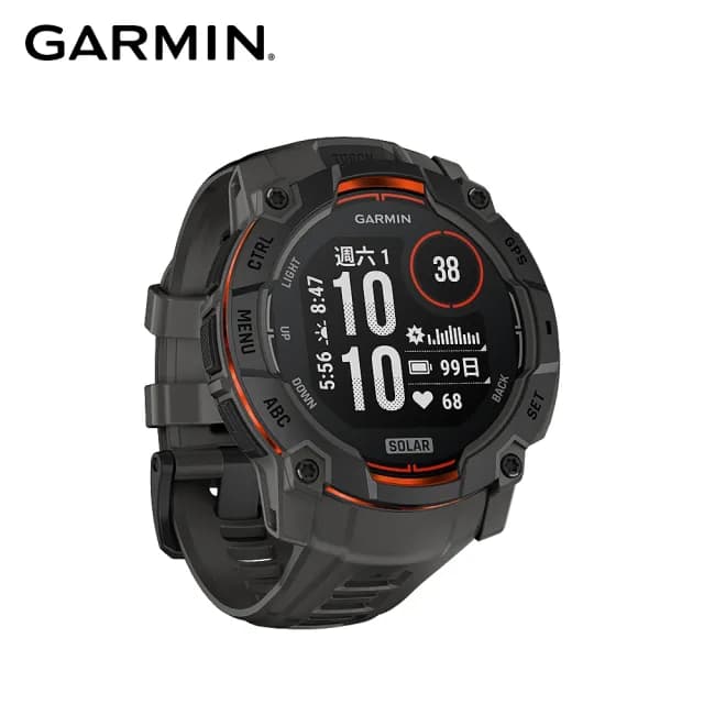 【GARMIN】INSTINCT 3 Solar 本我系列 太陽能GPS腕錶(50mm)