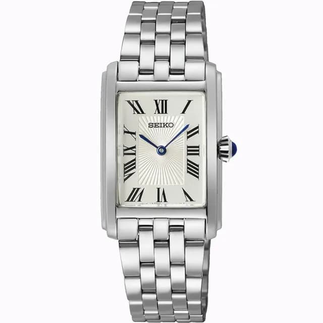 【SEIKO 精工】CS系列優雅羅馬長方形女錶 手錶 送禮 推薦(SWR083P1/4N30-00M0S)