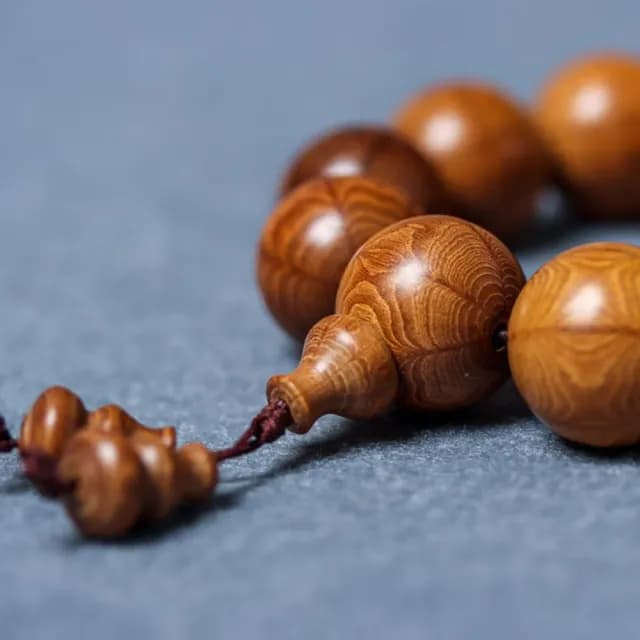 【降龍老科】六道木20mm葫蘆手串(光澤油潤 木質佛珠 手鍊 手珠 念珠 飾品 手環 開運招財 避邪 國風 盤玩)