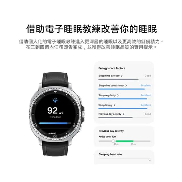 【Samsung 三星】Galaxy Watch8 Classic 46mm LTE版 智慧手錶(L505/不支援IOS系統)
