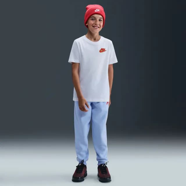 【NIKE 耐吉】短袖上衣 童裝 大童 男女童 K NSW TEE BOXY MULTI SPORT 白 HV5212-100