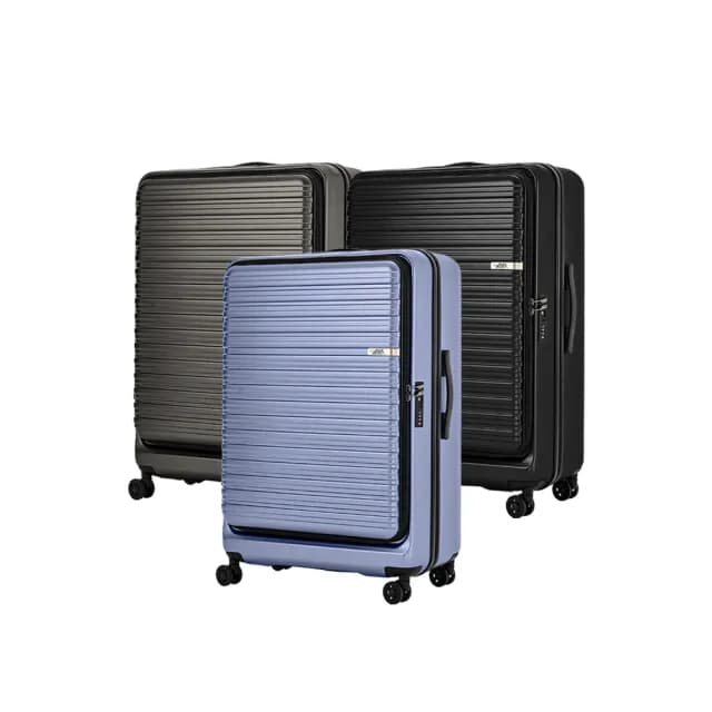 【ABS 愛貝斯】上掀式旅行箱 前開式旅行箱 TSA海關鎖旅行箱 25吋可託運行李箱(前掀式旅行箱)