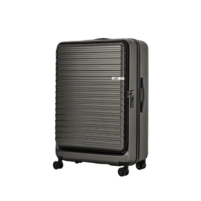 【ABS 愛貝斯】上掀式旅行箱 前開式旅行箱 TSA海關鎖旅行箱 25吋可託運行李箱(前掀式旅行箱)