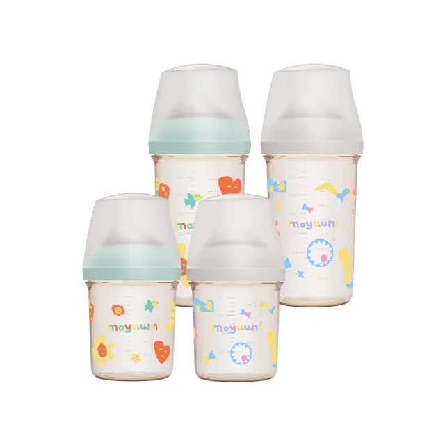 【MOYUUM】mov.aa圓口偏心奶瓶 設計款 250ml-多款可選(3m+)