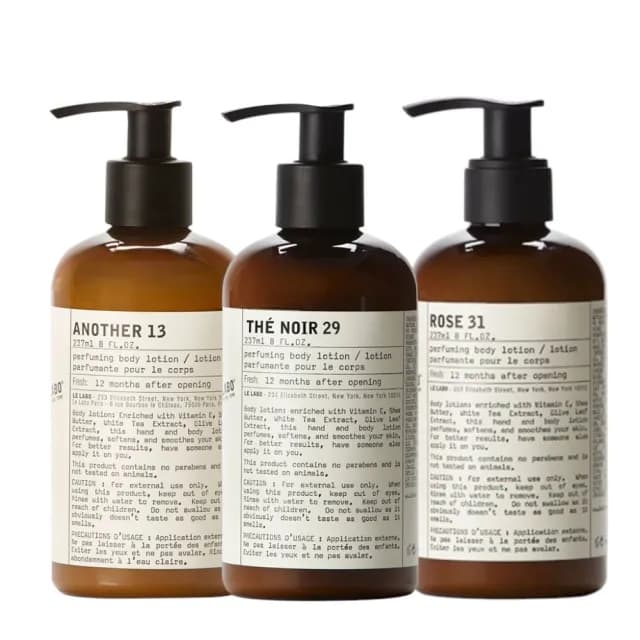 【Le Labo】身體乳 237ml(多款任選.國際航空版.龍涎香/玫瑰/黑茶)