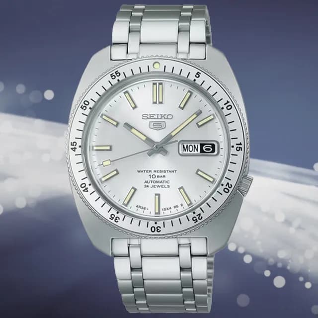 【SEIKO 精工】5 Sports系列 限量 1960復刻 經典機械腕錶 畢業禮物 送禮 推薦(SRPL91K1/4R36-17S0S)