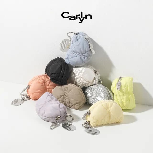 【Carlyn】SANDER 梳子鑰匙圈零錢包｜J75132010(零錢包 錢包)