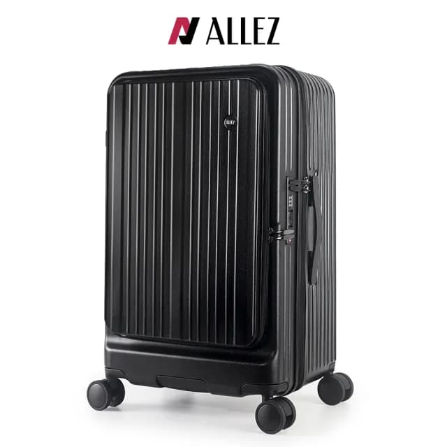【ALLEZ 奧莉薇閣】27吋 掀旅箱Liber 雙開式 煞車輪 大容量行李箱(AVT24127)