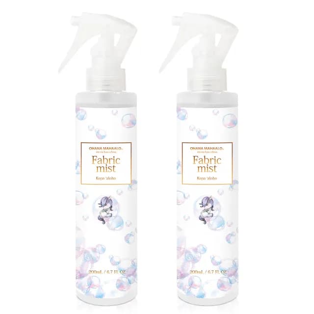 【OHANA MAHAALO】泡泡寶馬居家恬謐衣物環境清新噴霧200mlX2入(專櫃公司貨)