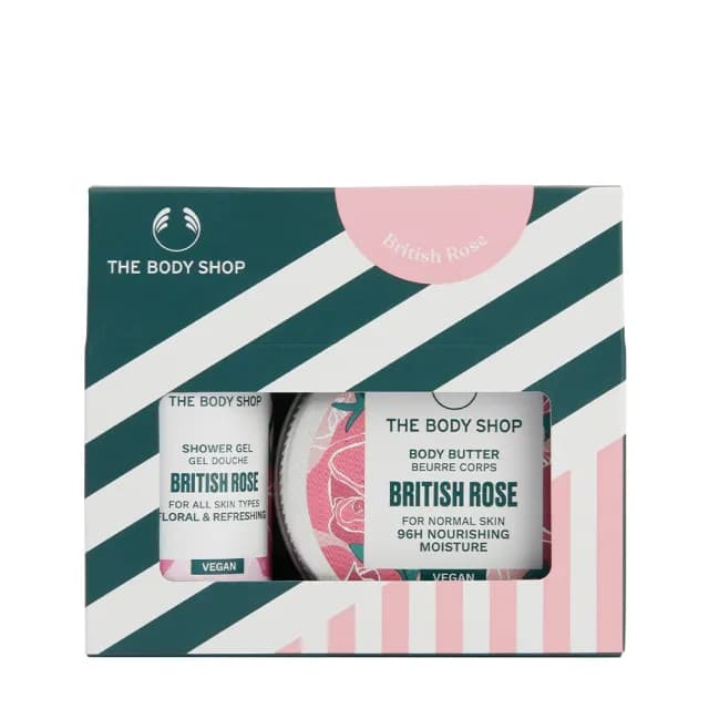 【THE BODY SHOP 美體小舖】2025 AYR英皇玫瑰迷你原裝禮盒(原裝禮盒 交換禮物)