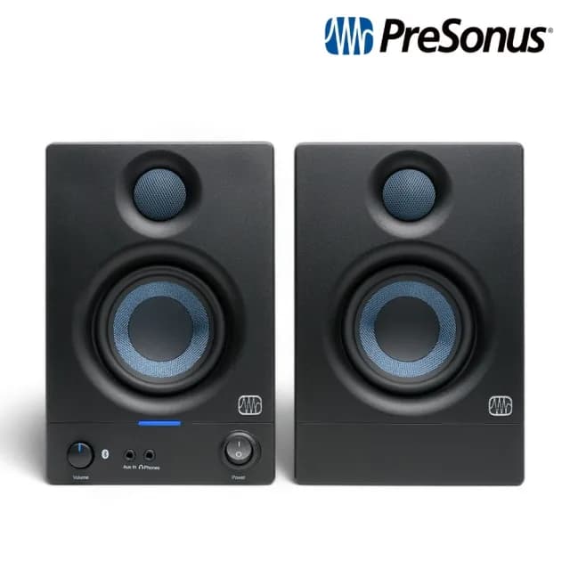 【Presonus】Eris 3.5BT 2nd 第二代藍芽監聽喇叭 黑色款／極致聲學(E3.5 家用喇叭 錄音室喇叭 電腦喇叭)