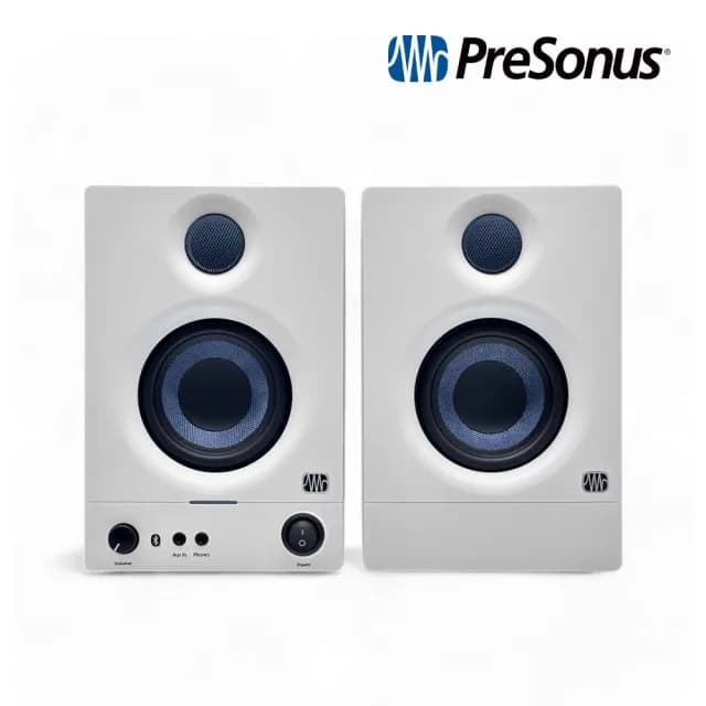 【Presonus】Eris 3.5BT 2nd 第二代藍芽監聽喇叭 白色款／極致聲學(E3.5 家用喇叭 錄音室喇叭 電腦喇叭)