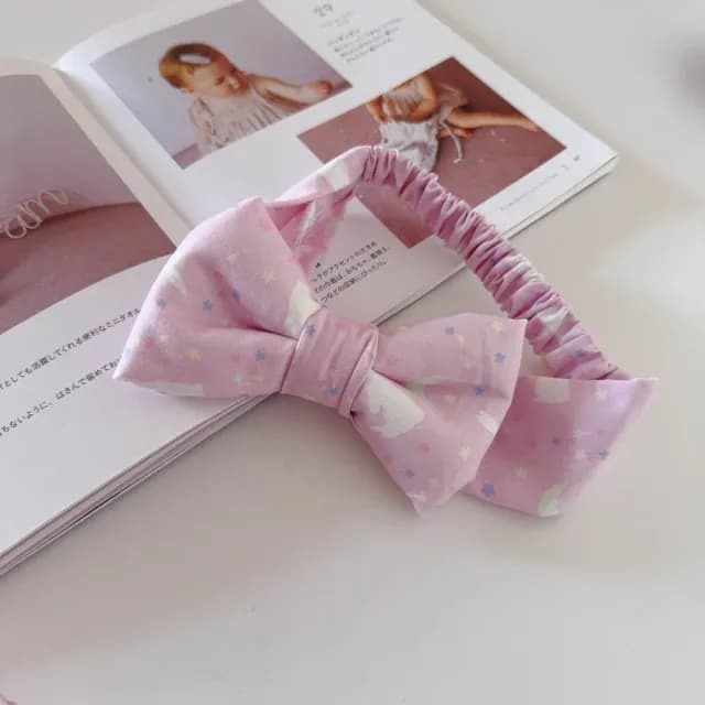 【Lianne baby】MIT台灣手作職人韓國天然染色 粉紅許願星月兔兔(女嬰滿月禮 收涎禮物 週歲禮 彌月禮盒)