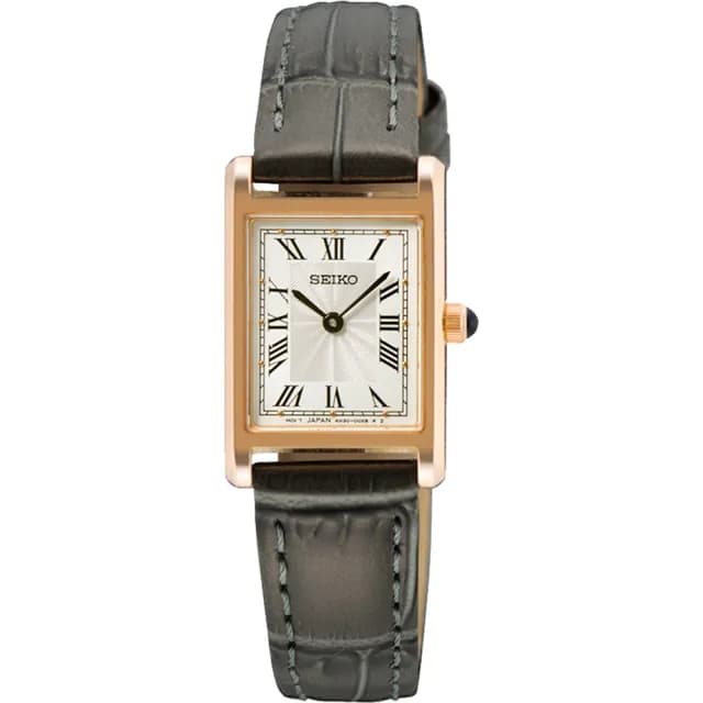 【SEIKO 精工】CS 優雅羅馬方形女錶 手錶 送禮 推薦(SWR096P1/4N30-00H0Z)