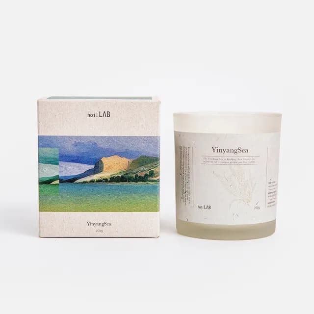 【hoi!LAB】台灣海香氛-天然蠟燭200g(多款味道可選)