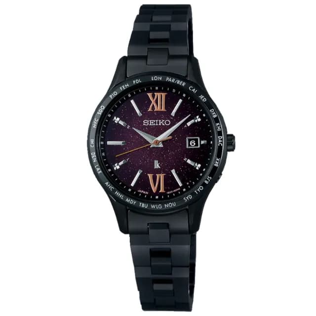 【SEIKO 精工】LUKIA系列 限量 太陽能 電波時尚腕錶 七夕 情人節 禮物 送禮 推薦(SSVV087J/1B35-0AY0P)