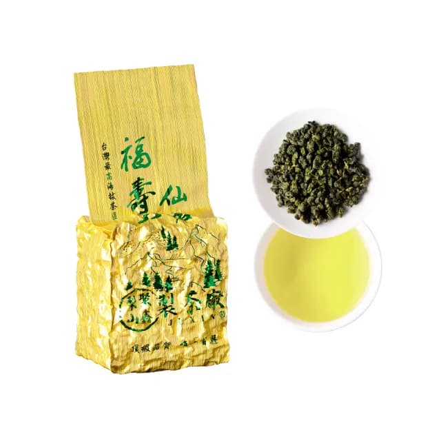 【梨山聚鑫製茶廠】福壽山仙茗手採高冷茶2兩75g(75克/包、正產地、輕發酵、無焙火)