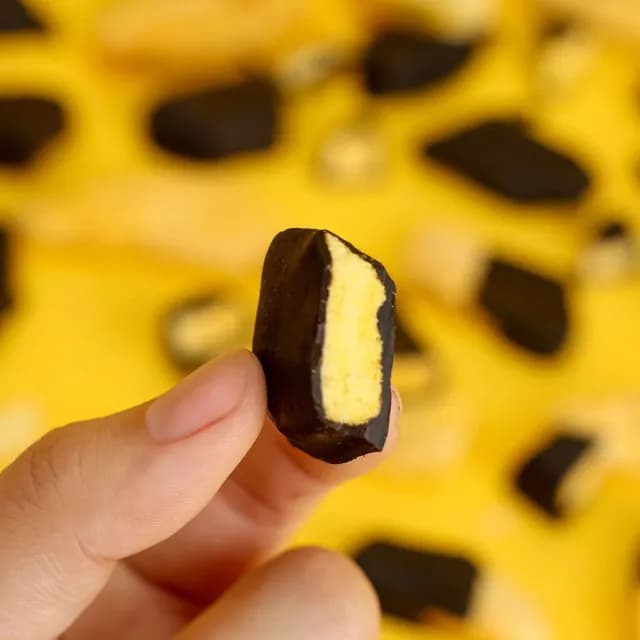 【My Dear Strawberries】頂級黑可可芒果巧克力 10入獨立袋裝(芒果巧克力/精緻小禮/頂級甜點/伴手禮推薦)